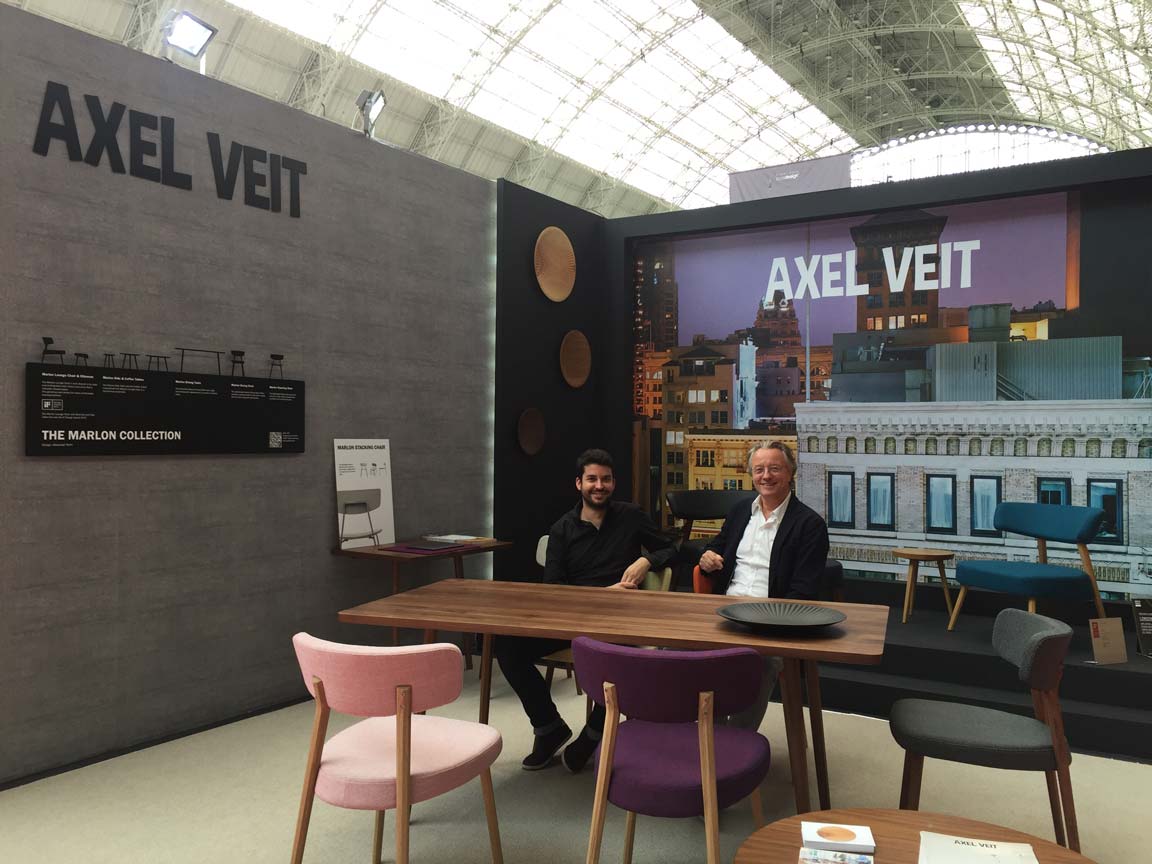 Messestand auf der 100% Design in London